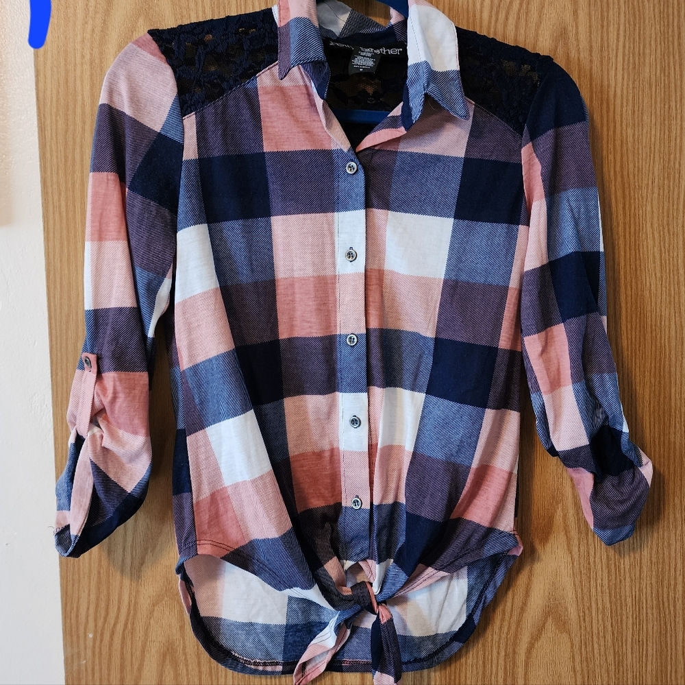 Flannel style shirt
